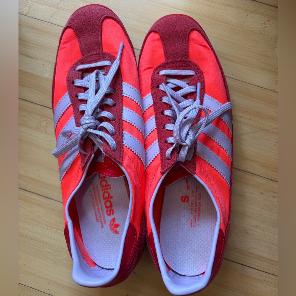 Adidas Women’s SL72 Originals Size 8 Solar Red/Lavender |JH7392|